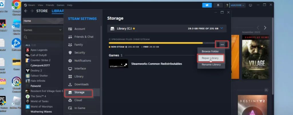 steam missing file privileges fix