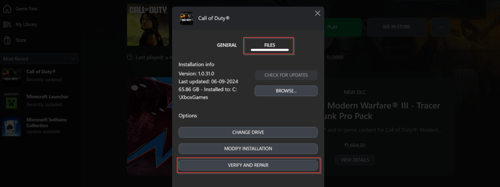 COD black ops 6 crash error code 0x1